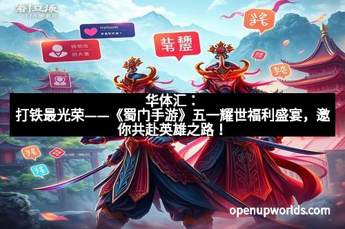 华体汇：打铁最光荣——《蜀门手游》五一耀世福利盛宴，邀你共赴英雄之路！