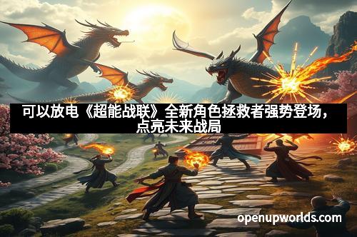 可以放电《超能战联》全新角色拯救者强势登场，点亮未来战局